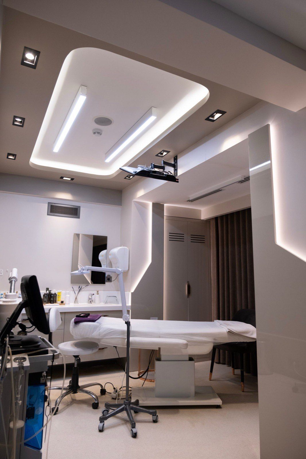 Sala de procedimentos estéticos para harmonização facial